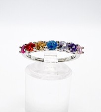 Colourful Band Ring Genuine