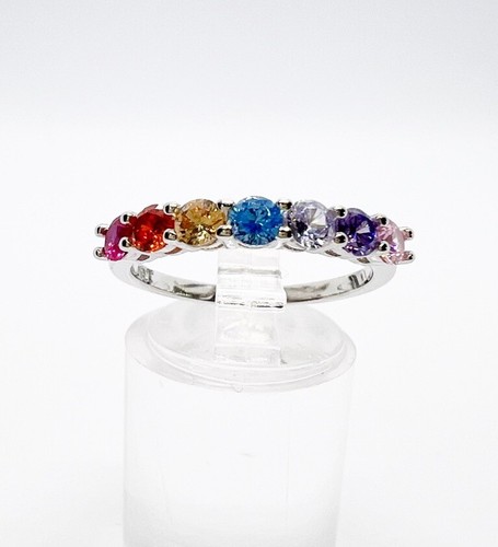 Colourful band ring genuine - ring,
