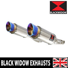 Z1000 R 10-20 4-2 Exhaust Silencers 200mm Round End Cans SL20R