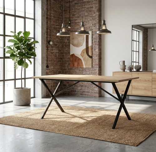 160cm frame dining table - 160cm,