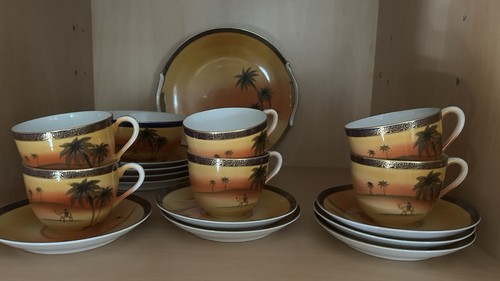 China tea cups - tea, saucers