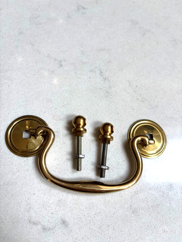 Vintage drop handle - , 9.5cm
