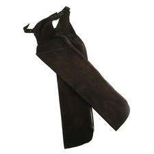 Chaps full black suede - black,
