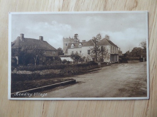 Postcard headley village - postcard,