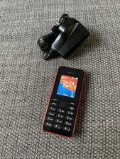 Nokia 108 Red Mobile Phone Tesco Network Fully Working Retro Simple Basic RM-945