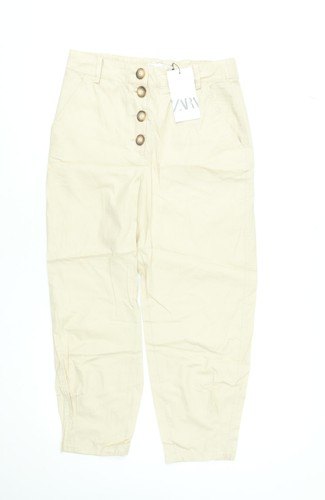 Zara women beige cotton - women,