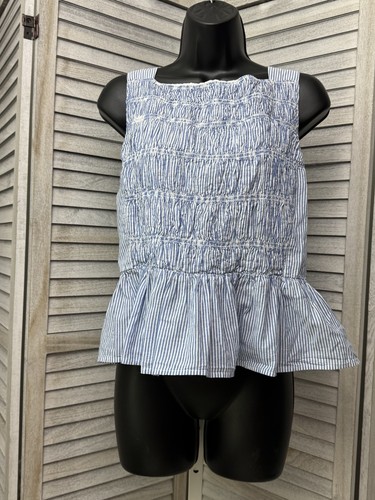 Crew factory smocked peplum - factory,