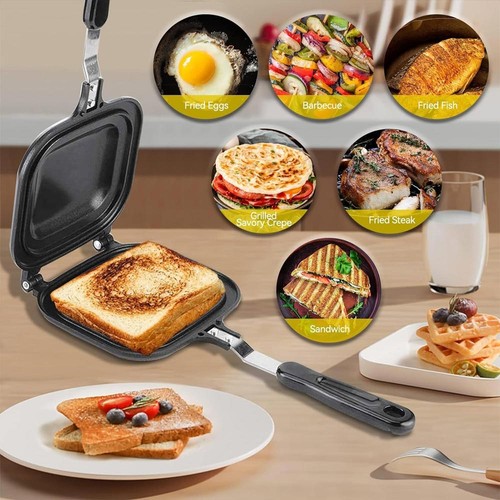 Stovetop sandwich toaster pan - sandwich,