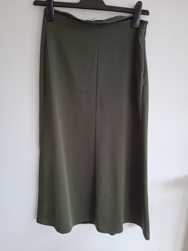Zara satin maxi - skirt, dark