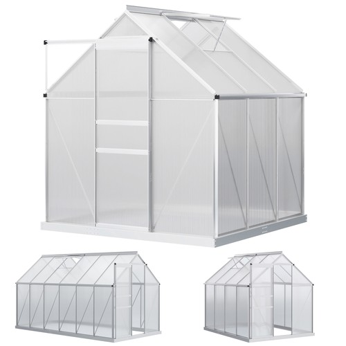 Outsunny polycarbonate walk - outsunny, walk-in