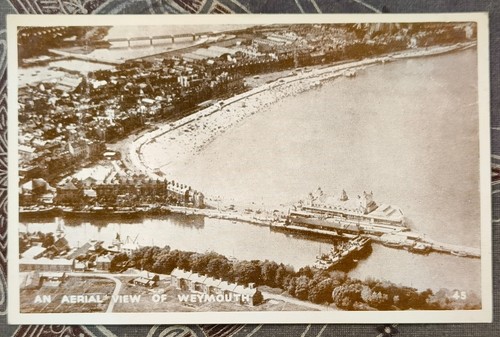 Aerial view weymouth - an,