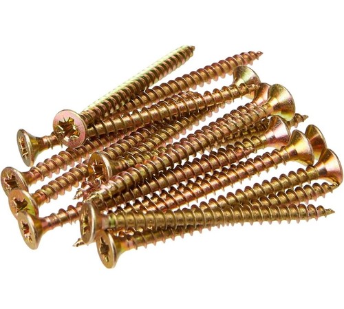 100 wood screws multi purpose - wood, multi-purpose