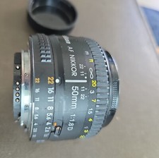  Nikon AF Nikkor 50mm f/1.8 D Standard Prime Lens From JAPAN
