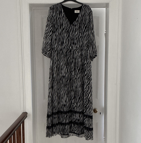Hush black white zebra print - hush, black/white