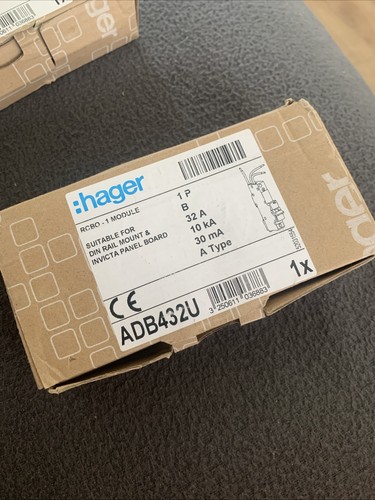 Hager rcbo b32a - hager, a
