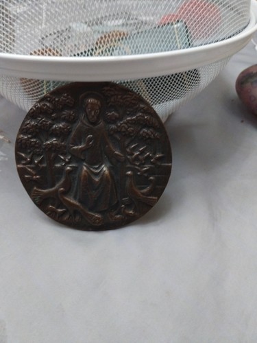 Bronze saint francis assisi - bronze, of