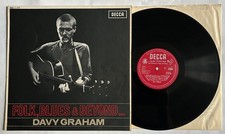 DAVY GRAHAM. FOLK, BLUES & BEYOND. ORIG UK VINYL LP. DECCA LK 4649. MONO. 1965