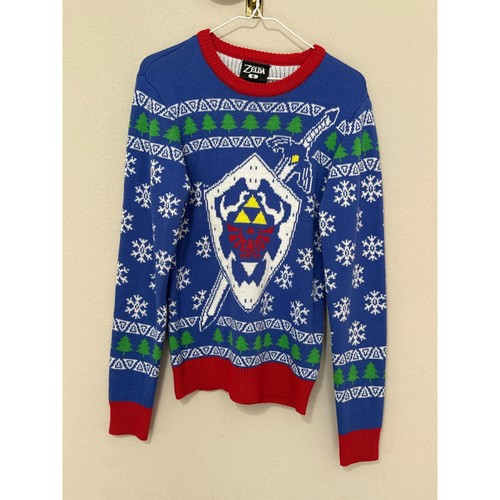 Zelda holiday sweater adult - zelda,