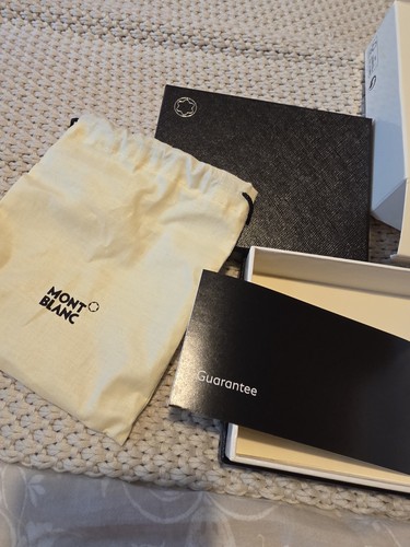 Montblanc empty leather goods - montblanc,