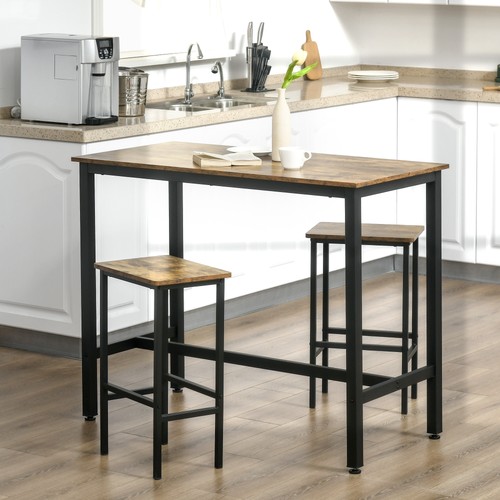 Industrial bar stools set - bar, stools,