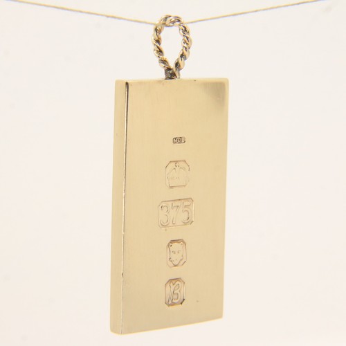 Vintage 9ct hallmarked solid - vintage,
