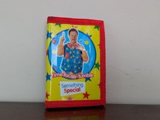 Rare Mr Tumble Something Special Cbeebies   BBC Kids Wallet Coin Cash Purse Bag