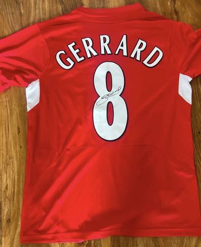 Signed steven gerrard - steven,