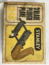 Stanley Vintage 3-Blade Plough Plane 13-030 Original Box