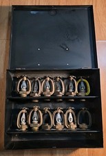 Vintage Globe Automatic Sprinkler Co. Emergency Cabinet Fire Sprinkler Heads