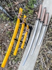 3pc Yellow Japanese Samurai