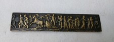 Antique Bronze Relief Plaque