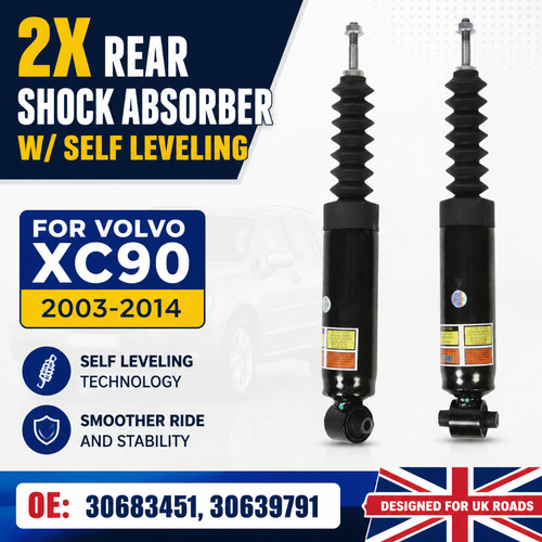 2xrear shock absorber - 2xrear, w/self