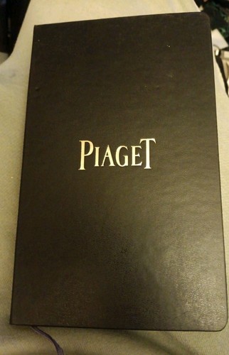Rare piaget notebook - rare, notebook,