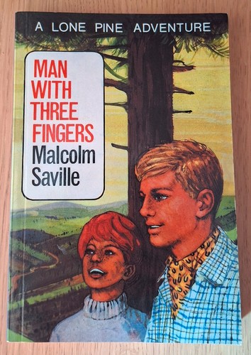 Man with three fingers - with, –