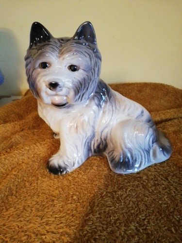 Vintage large westie cairn - vintage,