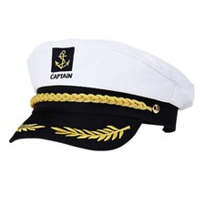 Navy Captain Hat Skipper Yacht