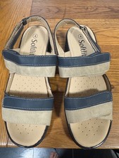 softlites sandals Blue and