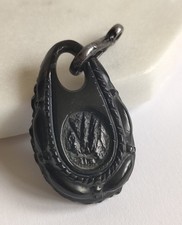 Antique Victorian Whitby Jet