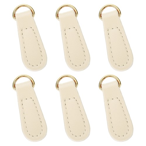 6pcs inch white zipper - 6pcs,
