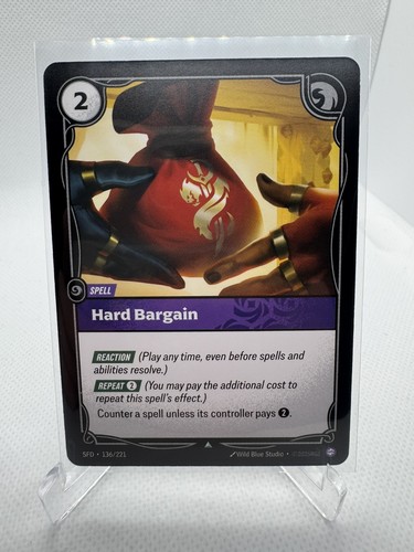 Hard bargain riftbound - hard,