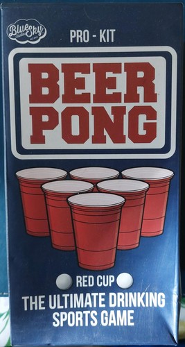 Blue sky beer pong - pro, red