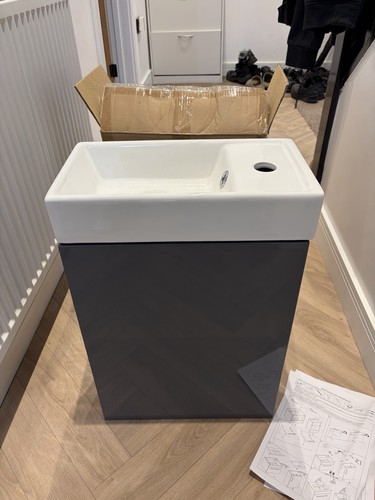 Brand new grey vanity - brand,