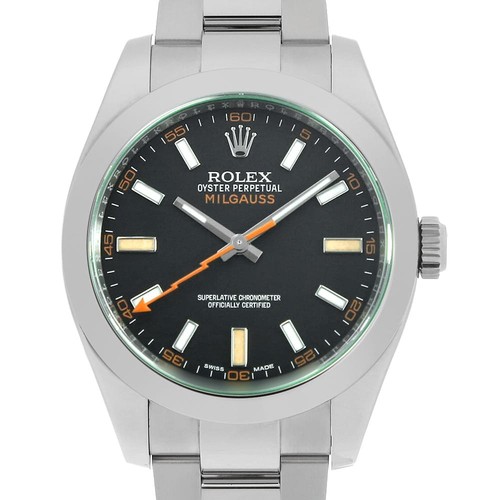 Rolex milgauss green - rolex,