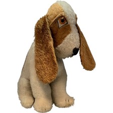 Wendy Boston Basset Hound Stuffed Toy Dog Vintage Collectable 13.5 Inches