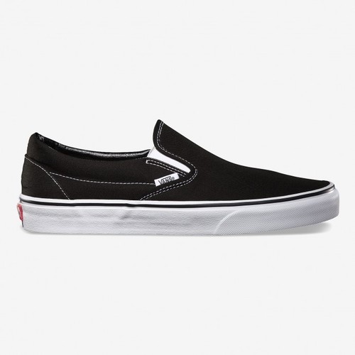 Vans slip black - vans, white