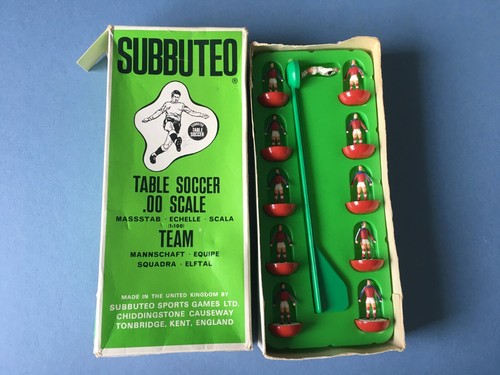 Subbuteo team england 2nd - england,