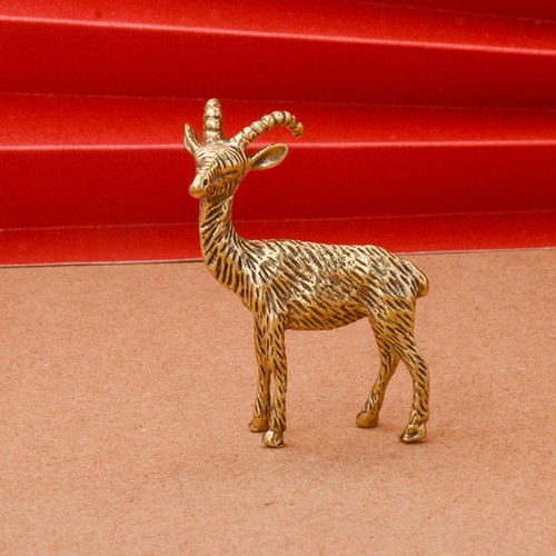 Goat statuette vintage - statuette,