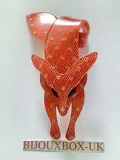 Lea stein fox brooch best - lea,
