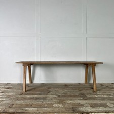 Antique Rustic Pine Low Table, Coffee Table, Bench