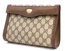 Gucci Clutch Handbag Purse GG